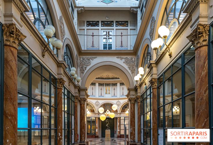 La Galerie Colbert, le passage parisien, voisin de la Galerie Vivienne