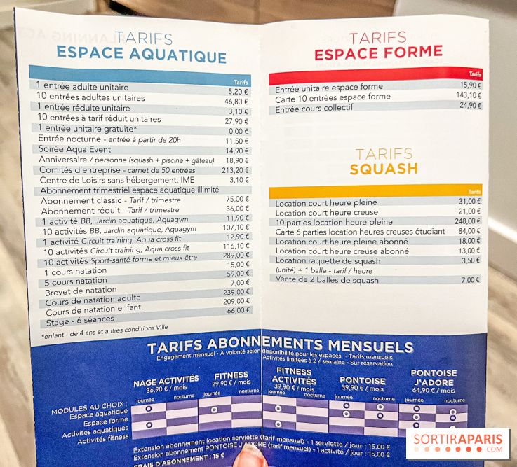 Piscine Pontoise à Paris - Saint-Michel - les photos - tarifs