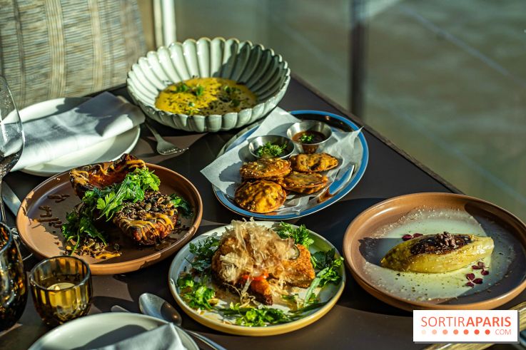 Maison Jaune, le restaurant-péniche de Boulogne-Billancourt -  entrées et plats à partager