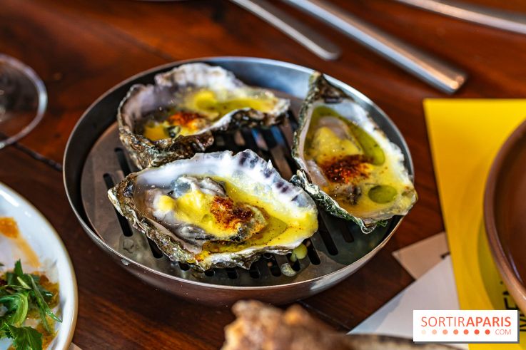 Maison Jaune, le restaurant-péniche de Boulogne-Billancourt -  huitres fumées