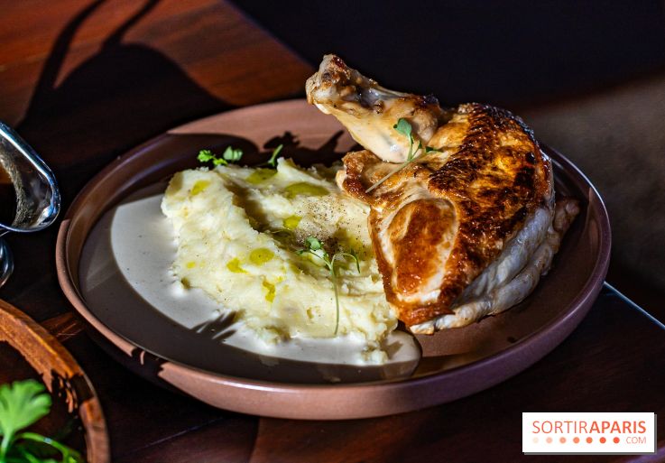 Maison Jaune, le restaurant-péniche de Boulogne-Billancourt -  suprême de volaille