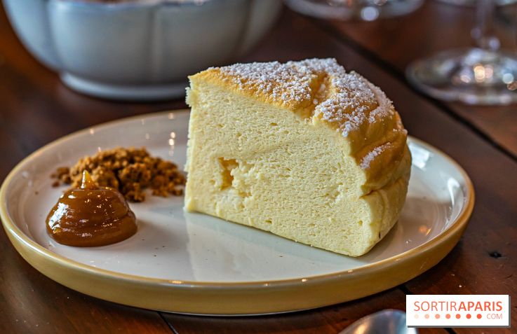 Maison Jaune, le restaurant-péniche de Boulogne-Billancourt -  cheesecake