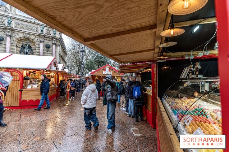 Le Marché de Noël de Saint-Michel à Paris