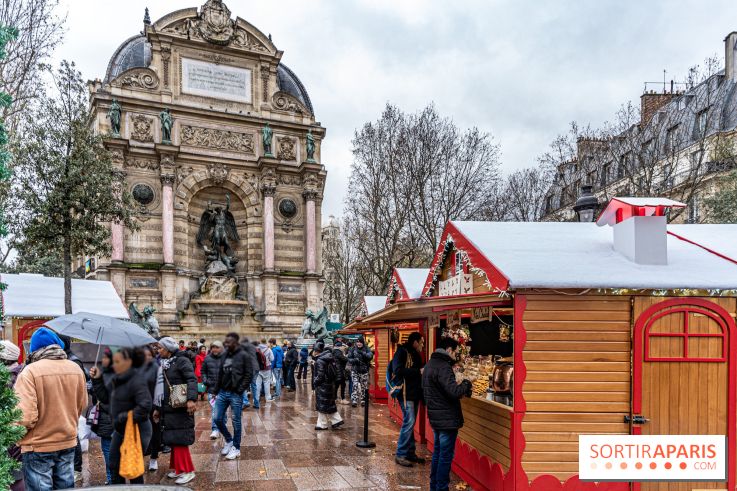 Le Marché de Noël de Saint-Michel à Paris