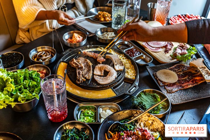 Jjin, le restaurant barbecue coréen de Montparnasse à Paris aux bonnes viandes