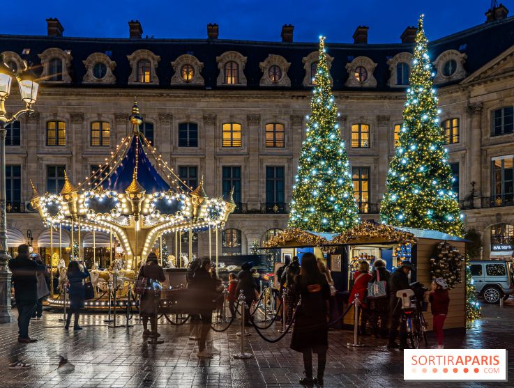 Le chalet de Noël du Ritz et son carrousel gratuit