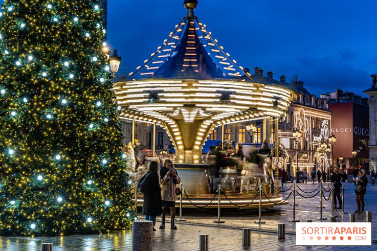 Le chalet de Noël du Ritz et son carrousel gratuit -  A7C0385