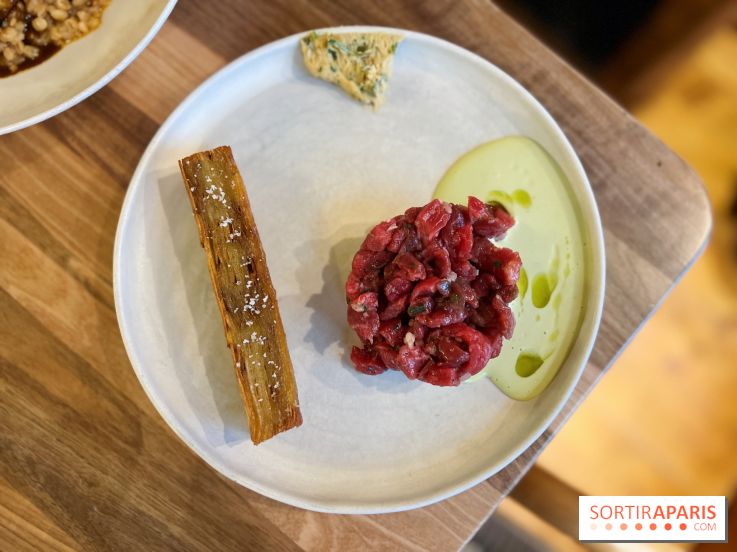 Pagaille - Crudo de bœuf, millefeuilles pommes de terre