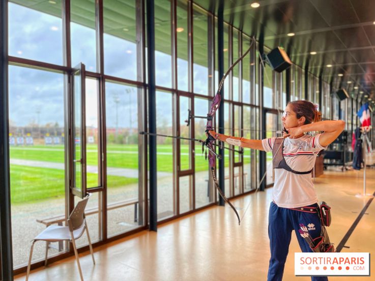 Audrey - tir à l'arc