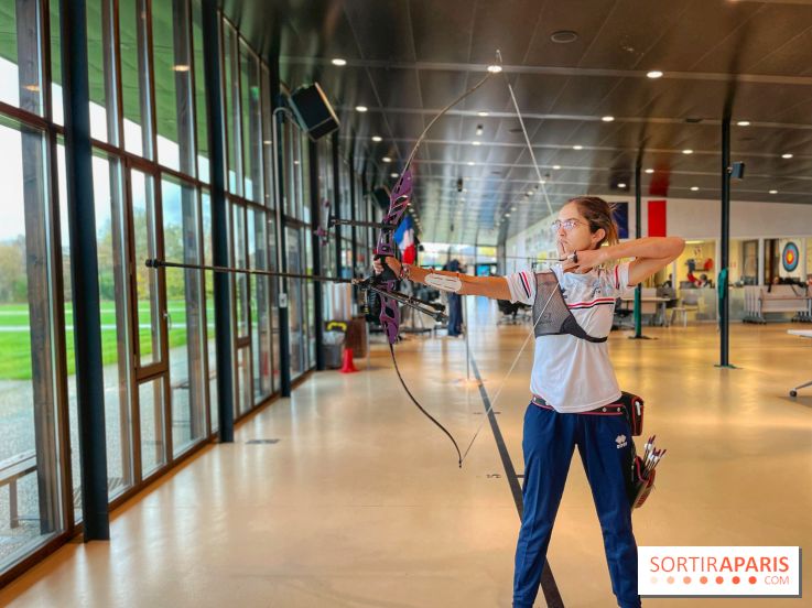 Audrey - tir à l'arc