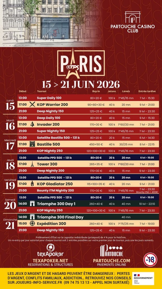 Partouche Casino Club : le nouveau temple du jeu vient d'ouvrir ses portes, au cœur de Paris