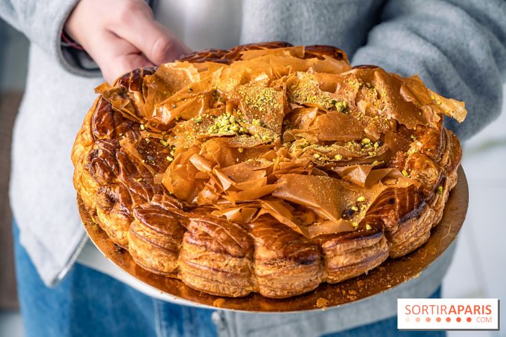 Galettes des Rois 2024 -  Atelier P1 - Pistache Fleur d'Oranger