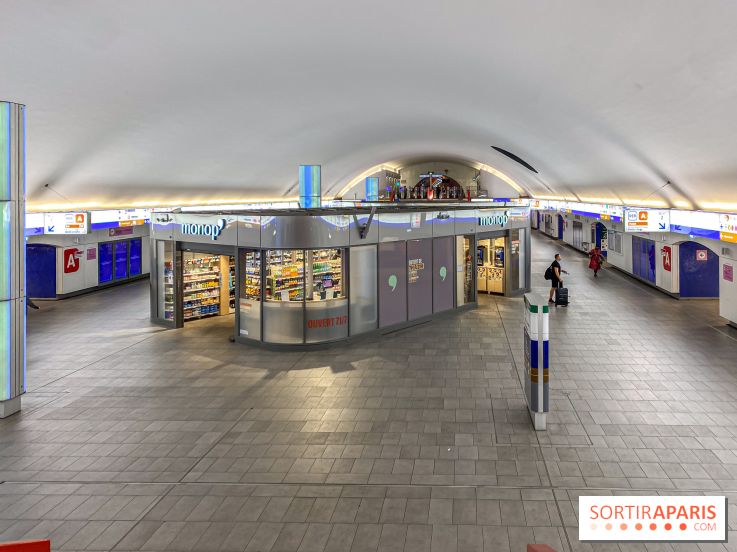 Visuels métro - métro RER Auber