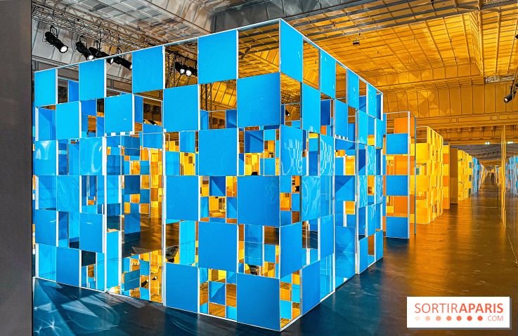 Aux Beaux Carrés, l'exposition de Daniel Buren au Bon Marché Rive Gauche  - image00002