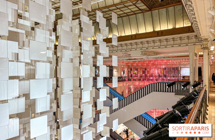 Aux Beaux Carrés, l'exposition de Daniel Buren au Bon Marché Rive Gauche  - image00055