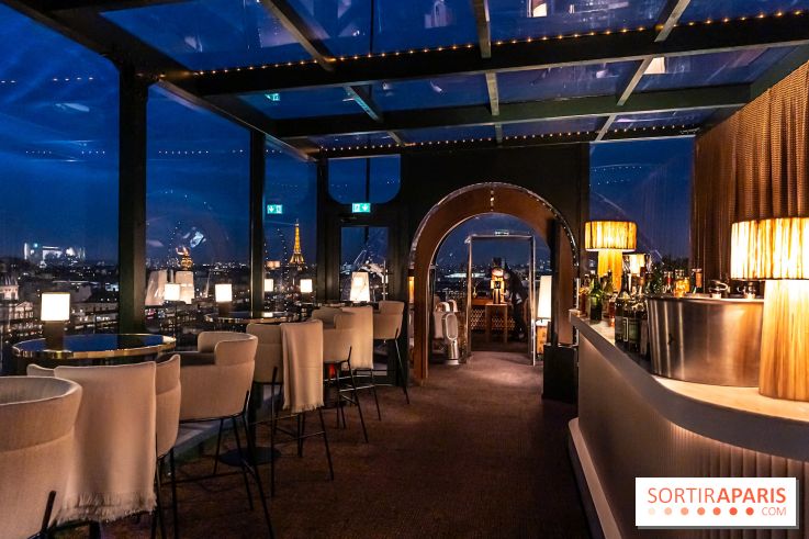 Céleste, le bar éphémère du Cheval Blanc Paris en plein ciel de Paris -  A7C2129