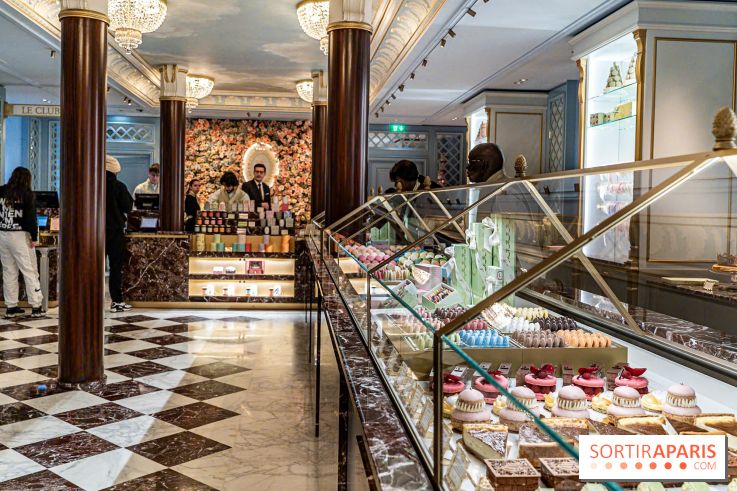 Ladurée Champs-Elysées transformé, découvrez son nouveau visages et ses différents espaces