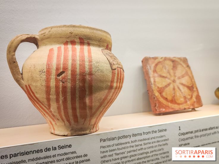 Dans la Seine : une expo de la Crypte archéologique dévoile les objets retrouvés dans la Seine  - IMG20240130100858