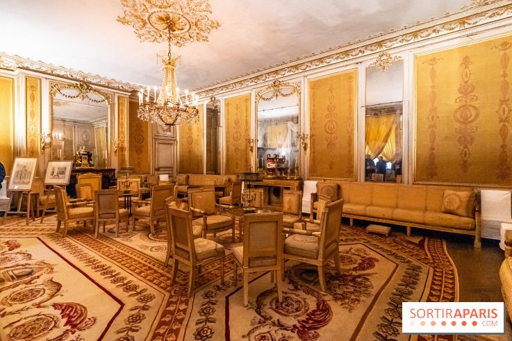 Les Petits Appartements du Château de Fontainebleau -  salon des dames d'honneur