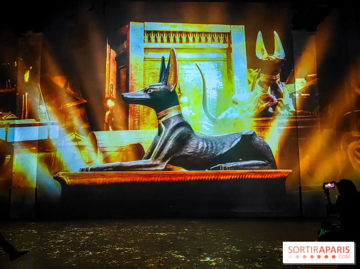 L'Egypte des Pharaons, de Khéops à Ramsès II : l'exposition immersive de l'Atelier des Lumières - IMG20240208101305