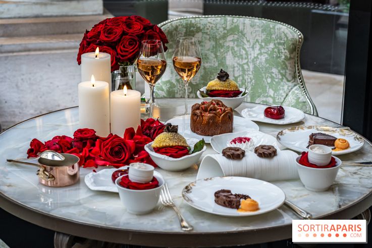 Tea Time de Saint-Valentin du Four Seasons George V Paris 2024 - A7C5829