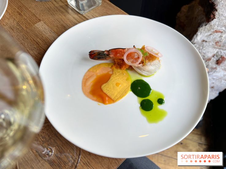 Korus - Crevette, clémentine, carotte