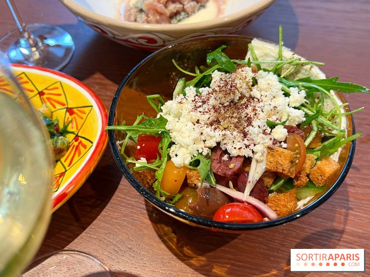 Kapara - Fattoush, feta, croûtons, sumac