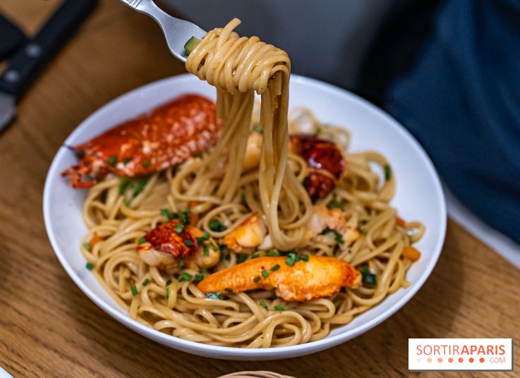 O Bout restaurant à Barbizon - linguine de homard