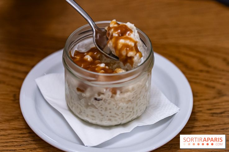 O Bout restaurant à Barbizon -  riz au lait