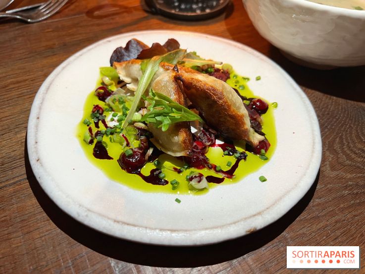 L'Office - Ravioles de bœuf, betterave