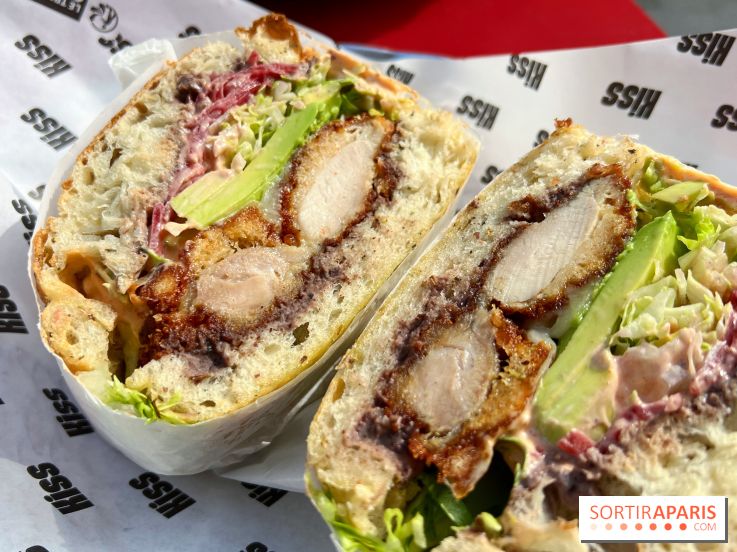 Kiss - Sandwich poulet frit, avocat, focaccia