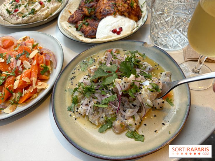 Sosso restaurant : le tartare de lieu noir