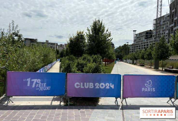 JO de Paris 2024 : la fan zone du Club 2024 dans le Parc Martin Luther King du 17e arrondissement 