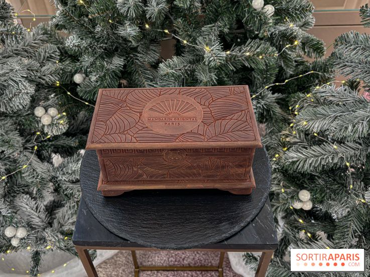 La Buche de Noel et les patisseries du Mandarin Oriental du chef patissier Julien Dugourd 