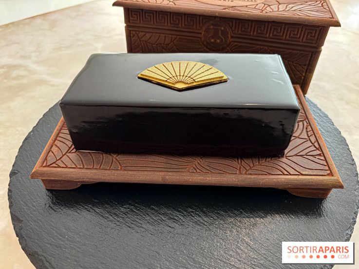 La Buche de Noel et les patisseries du Mandarin Oriental du chef patissier Julien Dugourd 