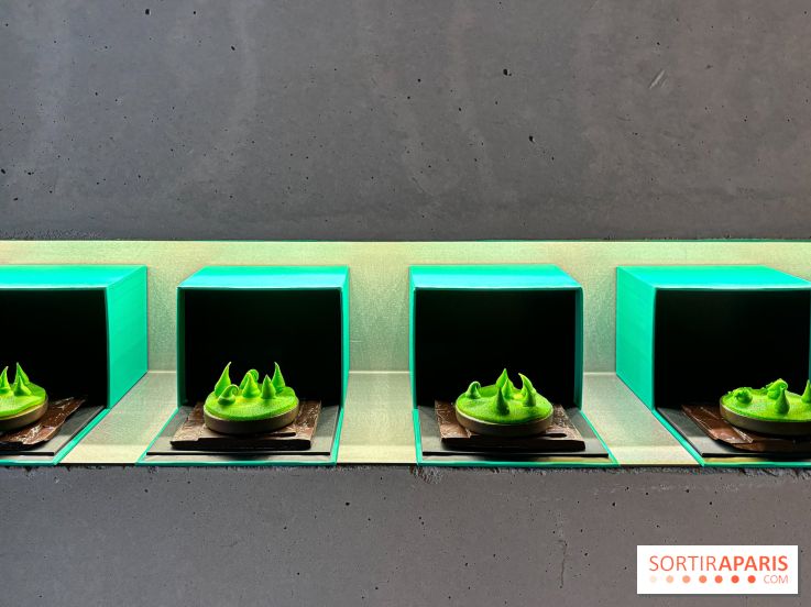 La Buche et les chocolats de Noël 2024 du MOF Patrick Roger