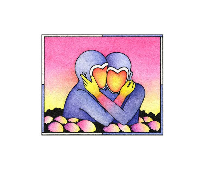 L'exposition Much Loved d'Alma de Beir : des photos transformées en aquarelles futuristes