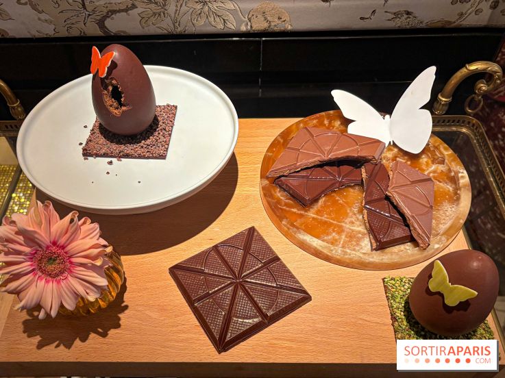 Paques 2025 : la collection gourmande d'oeufs de Paques de Matthieu Carlin à l'Hotel de Crillon