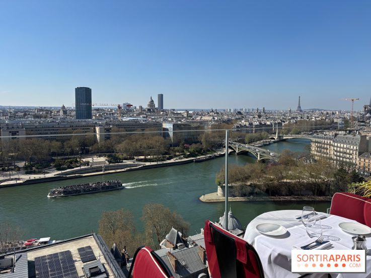 Bonnie : un déjeuner rapide avec une vue sur tout Paris avec la formule "power lunch" 
