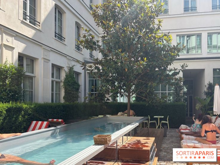 Une piscine éphémère s'installe au Hoxton Paris pour l'été