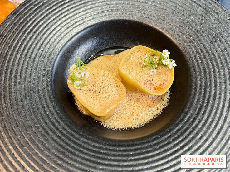 La Traboule - Ravioles crabe bleu et café