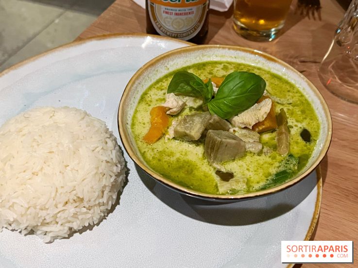 Luangpra - Curry vert poulet coco