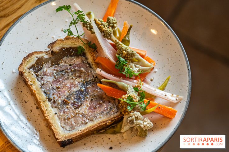 Le Brouard, le restaurant bistronomique de Saint-Maur-des-Faussés en Val-de-Marne - pâté en croûte