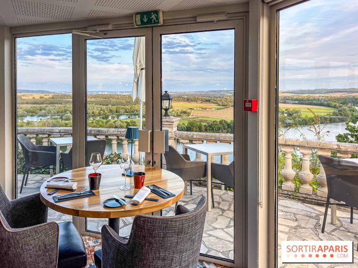 Le Panoramique, le restaurant étoilé des Yvelines à Rolleboise