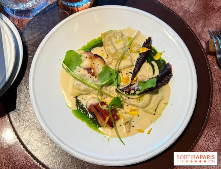 Nepita - Agnolotti oignon et poulpe