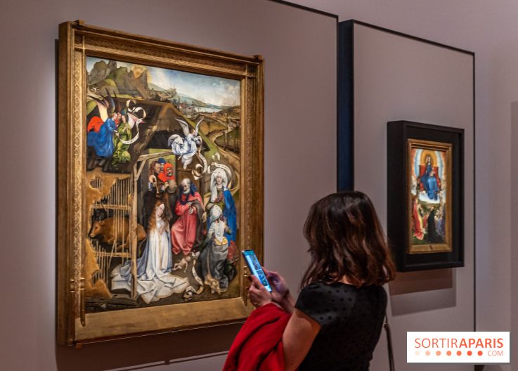 Exposition Revoir Van Eyck, La Vierge du chancelier Rolin au Musée du Louvre