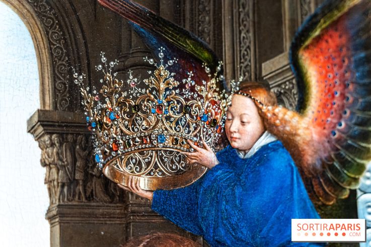 Exposition Revoir Van Eyck, La Vierge du chancelier Rolin au Musée du Louvre