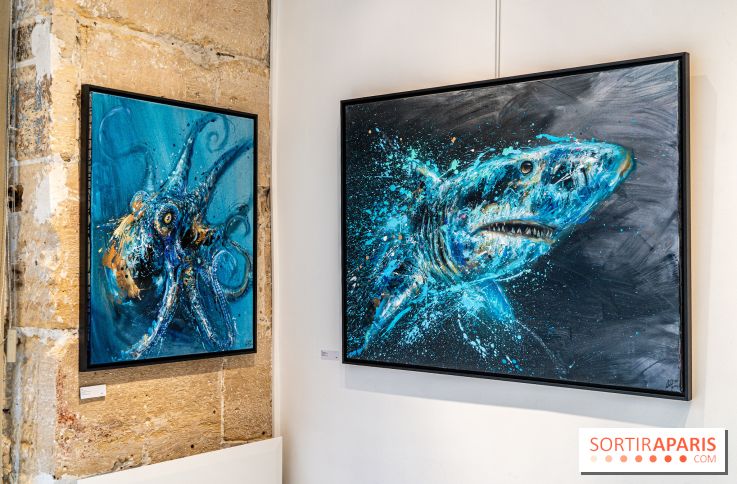 Exposition street-art Sax à Paris : A travers l'océan