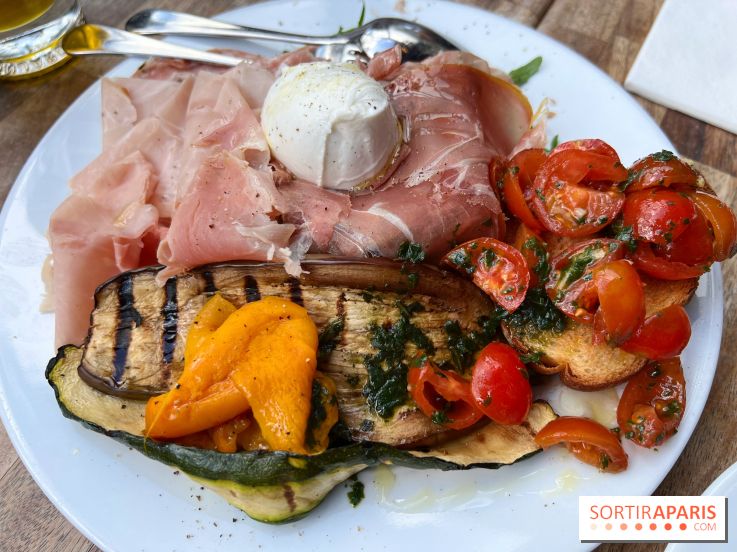 Les Vitelloni - Légumes grillés, jambon, mozzarella