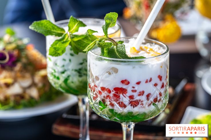 Didi Saigon, le restaurant vietnamien de Villiers sur Marne (94) -  dessert aux trois couleurs - sou xa